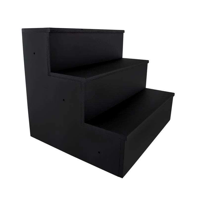 1.75 Liter Bottle Wooden Liquor Shelves - 3 Tier - Black - Image 6