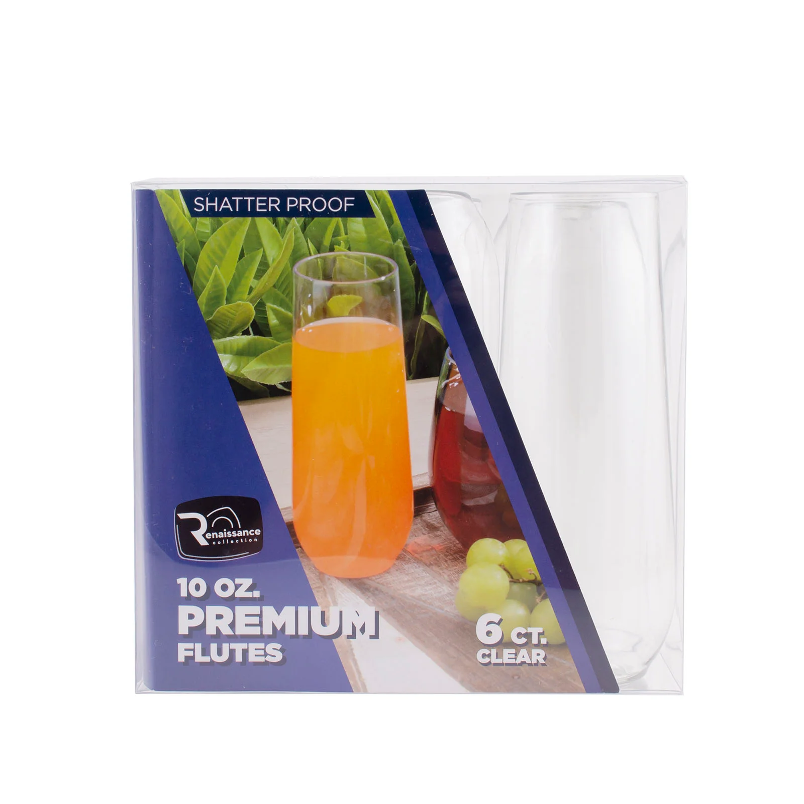 10 ounce - Stemless Champagne Flute: Box of 6 - Image 3