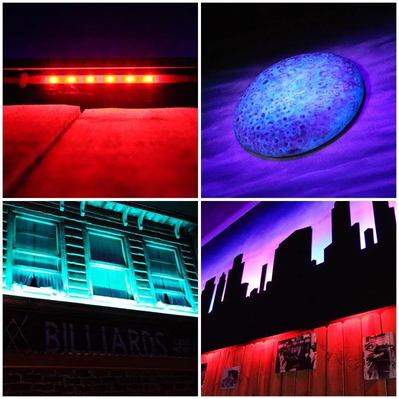 10MM LED 5050 Light Strip Kit - 5 meter Roll - IP20 - RF Controller - Image 3