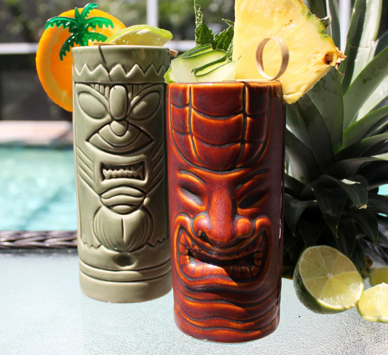 11oz Mean Green Tiki Mug - Image 4