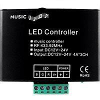 18-Key Remote LED RGB Music & Audio Controller - RF Technology - Image 8