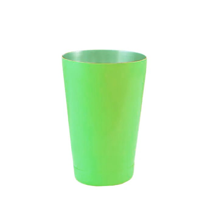 18 oz. Weighted Cocktail Shaker Tin - Neon Green