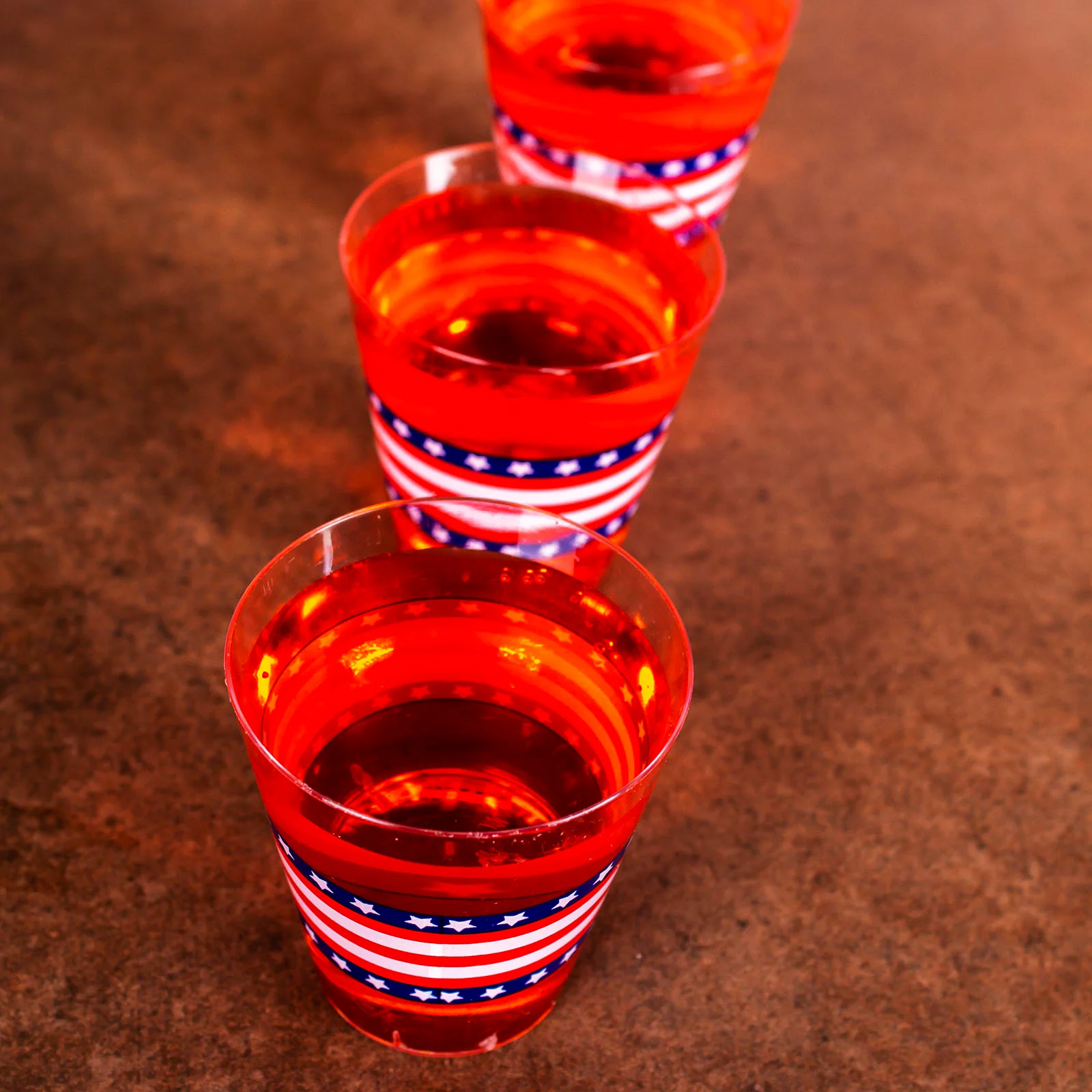 2 ounce - Flag Print Shot Glasses - 40ct. - Image 3
