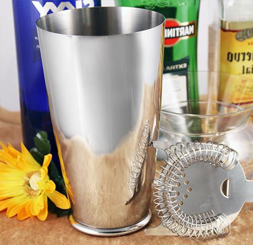 28oz stainless steel Shaker with Heavy Base - Image 3