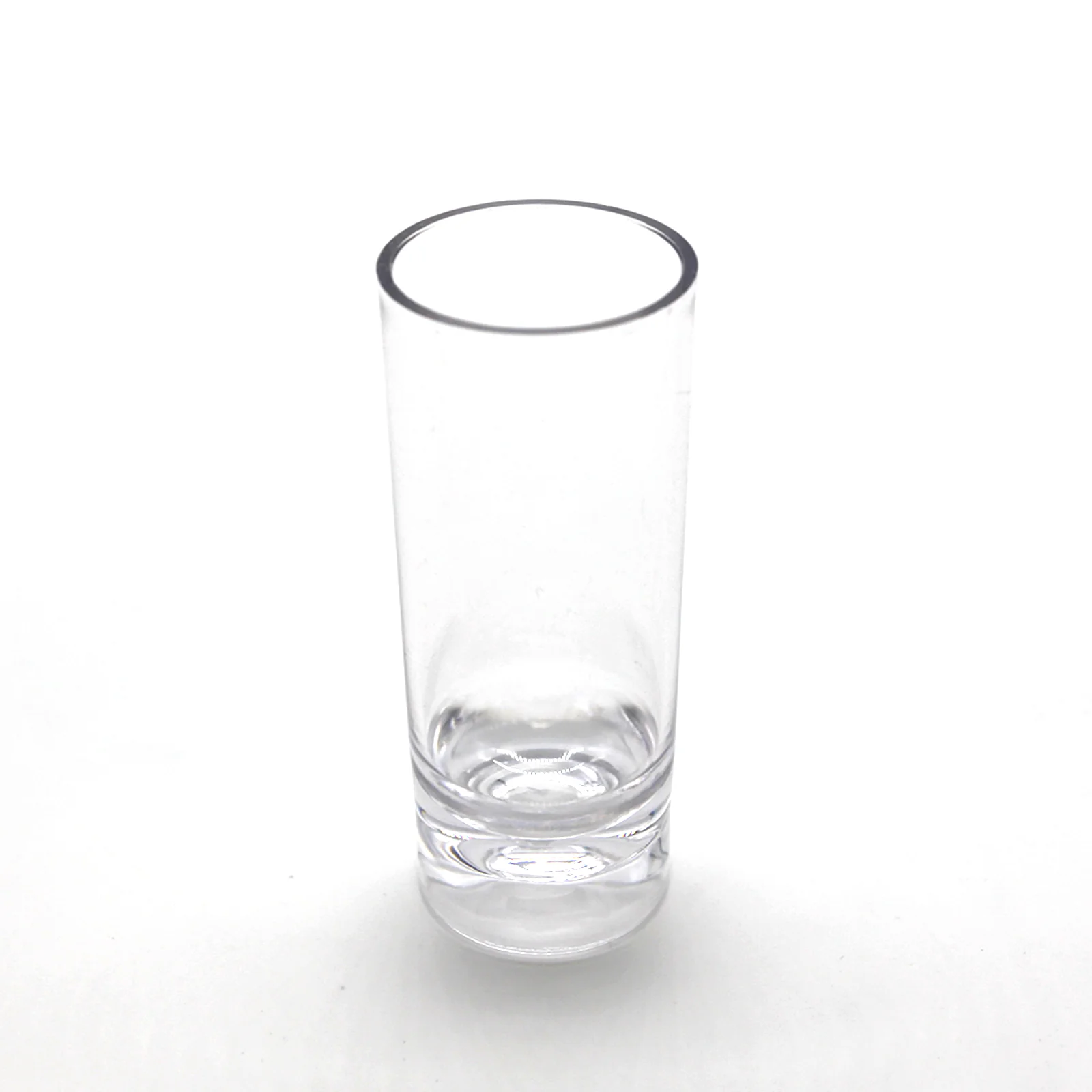 2OZ PLASTIC SHOT GLASS CLEAR (individual)