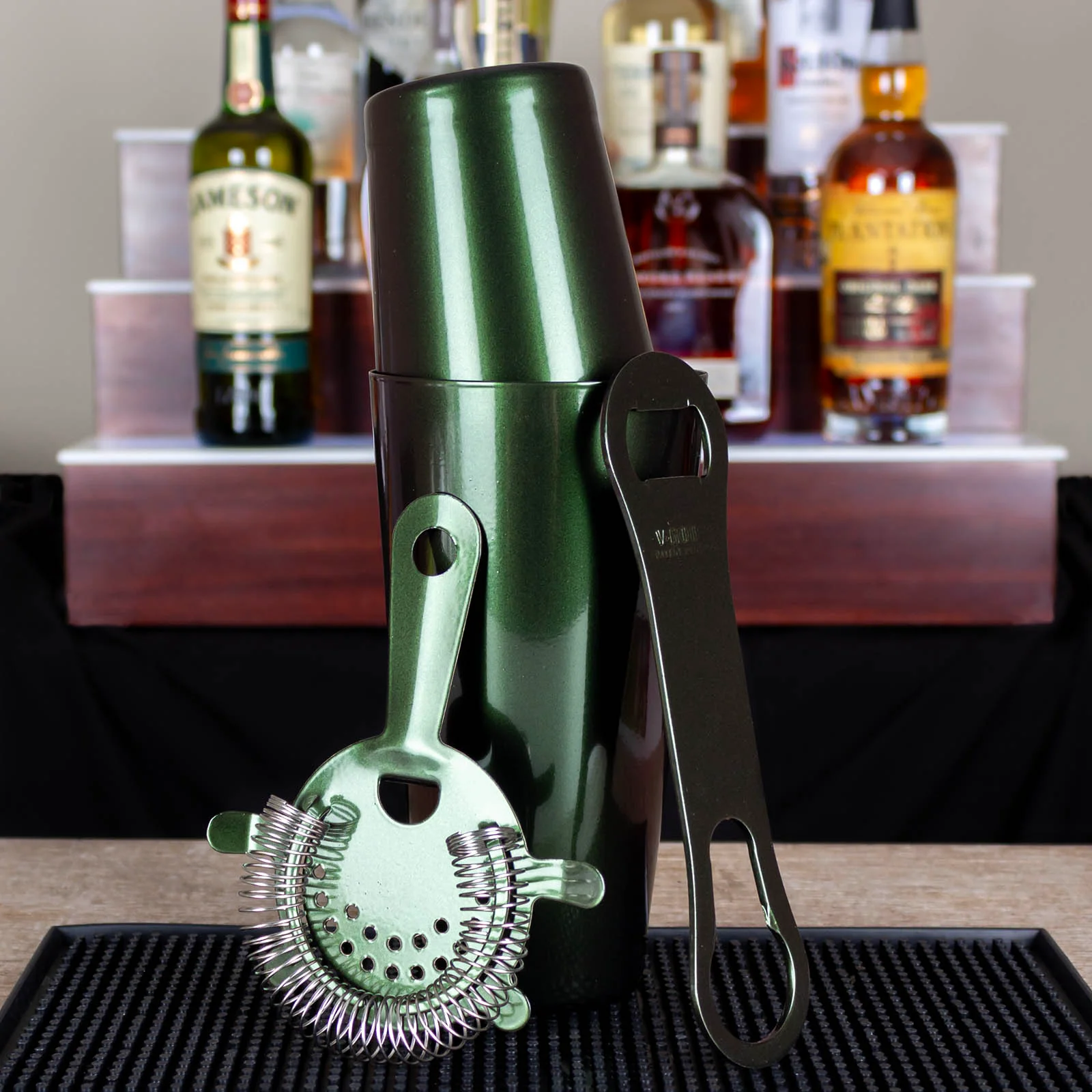 4 Piece Bar Set w/ V-rod® - Green Color Shift - Image 2