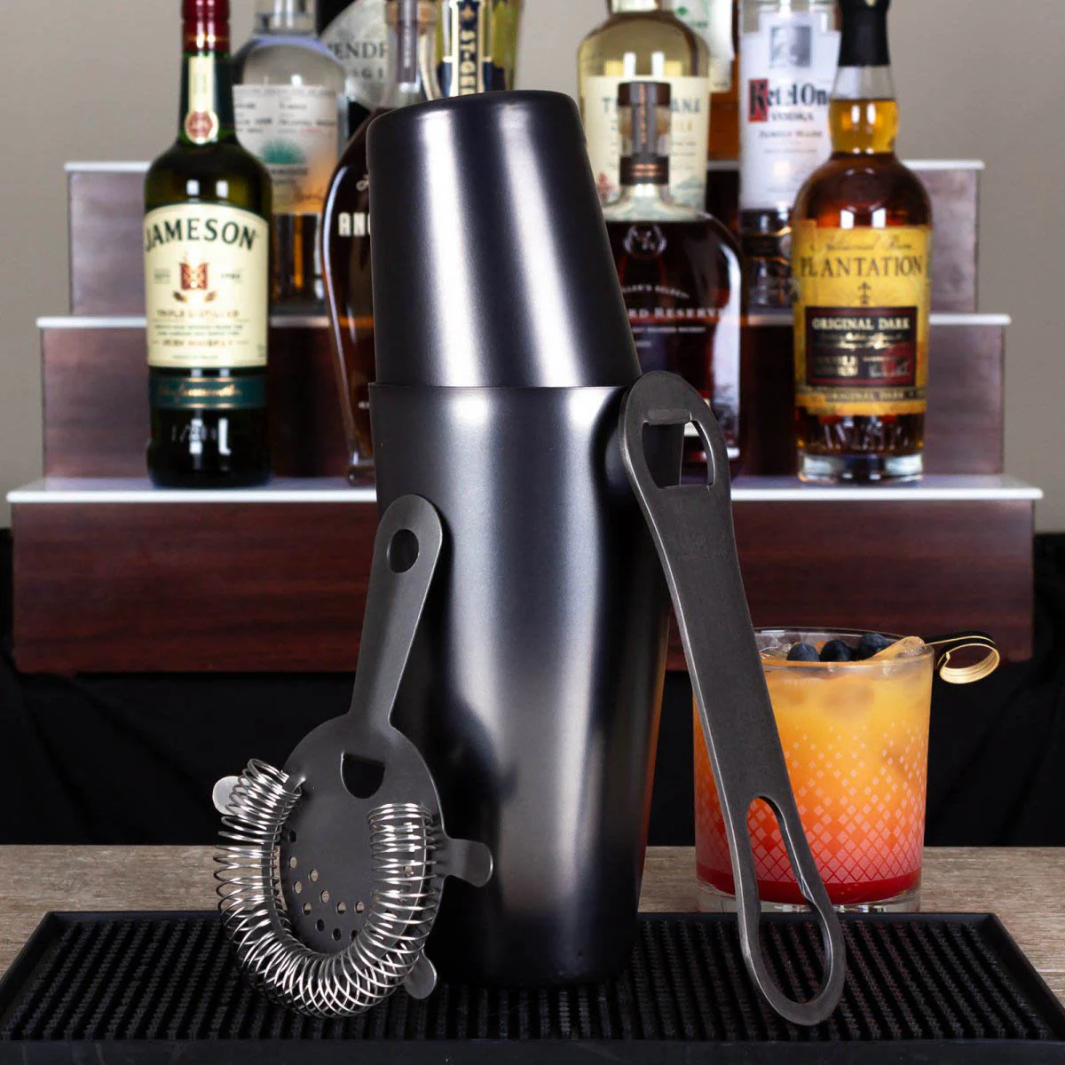 4 Piece Bar Set w/ V-rod® - Gunmetal - Image 2