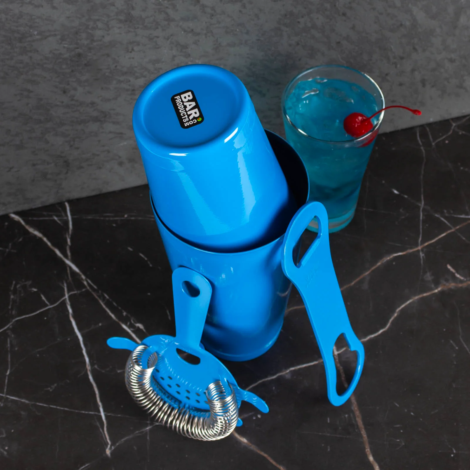 4 Piece Bar Set w/ V-rod® - Sky Blue - Image 3