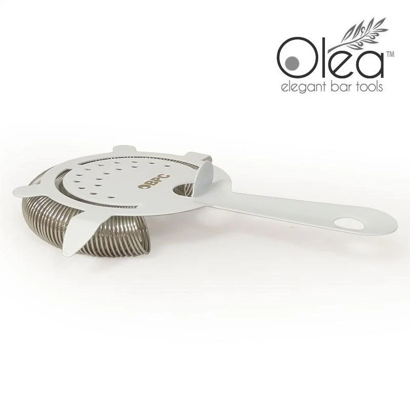 Olea™ 4 Prong Cocktail Strainer - Matte White - Image 5