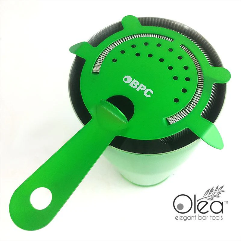 Olea™ 4 Prong Cocktail Strainer - Metallic NEON Green - Image 4