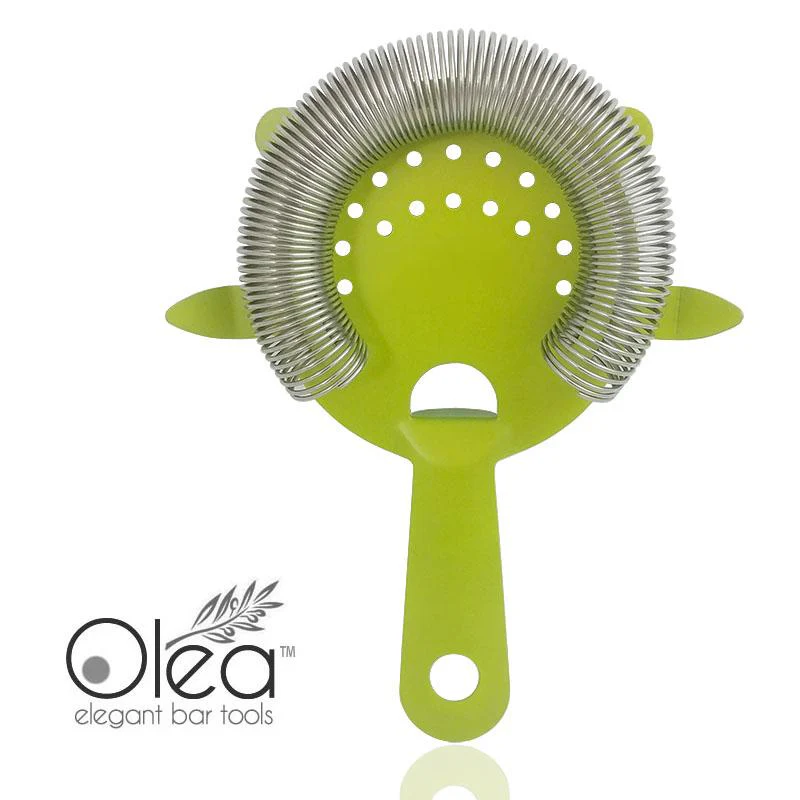 Olea™ 4 Prong Cocktail Strainer - Metallic NEON Lime Green - Image 3