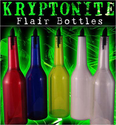750ml Kryptonite Flair Bottles