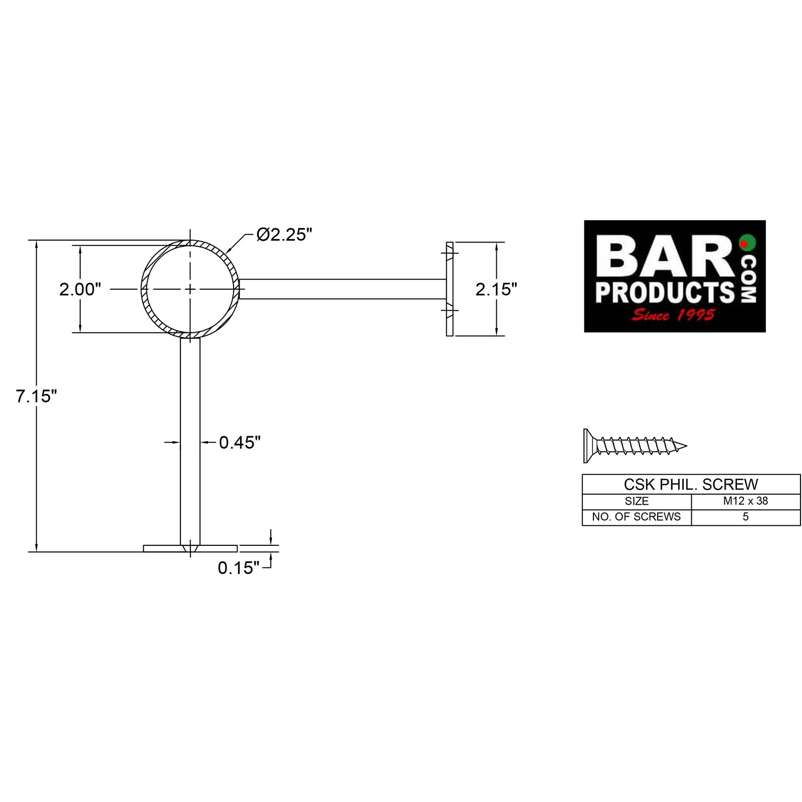 90 Degree Bracket (Metal Options) - Image 5