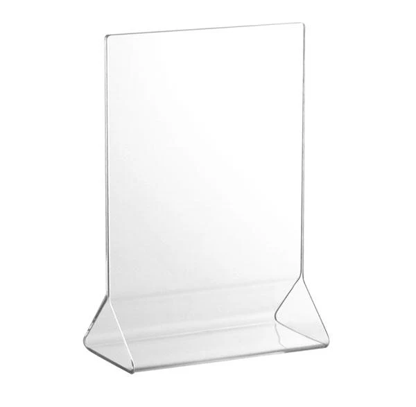 4" x 6" Acrylic Tabletop Menu Card Holder