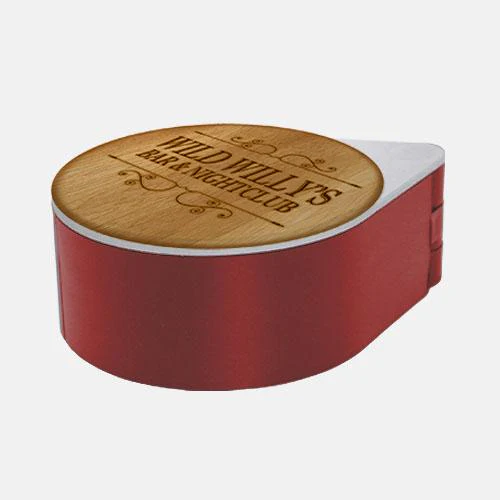 ADD YOUR NAME - Custom Wood Design Glass Rimmer Lid - Image 4