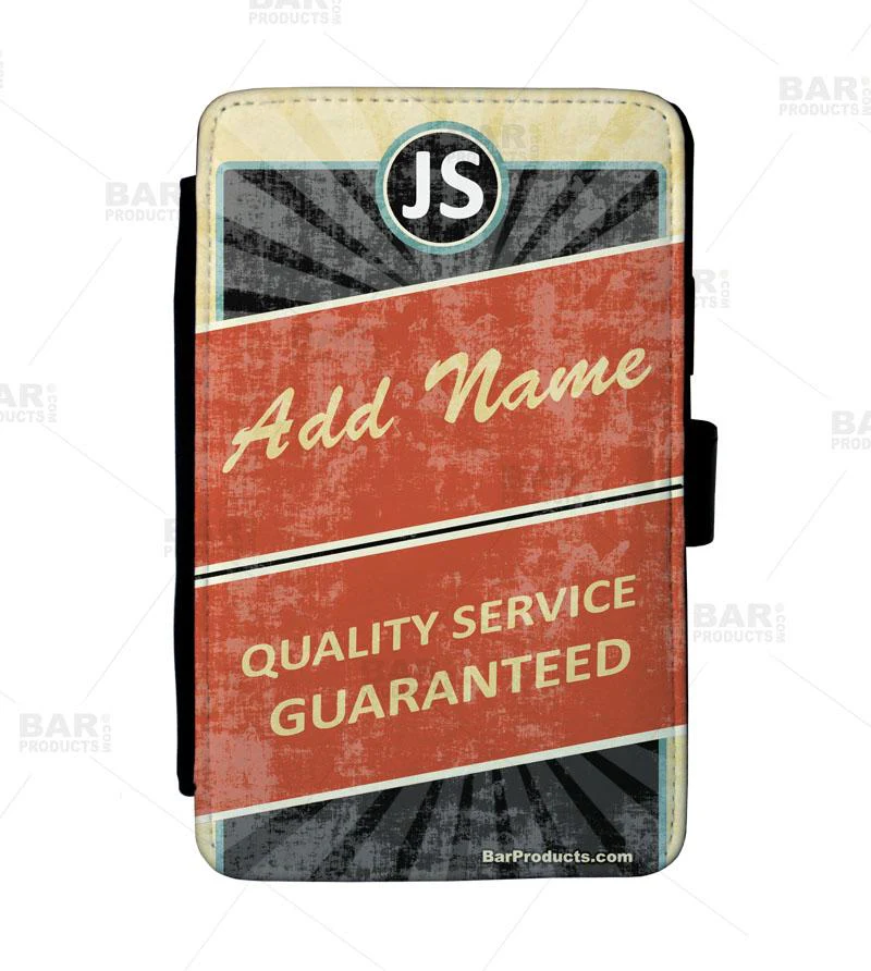 ADD YOUR NAME - Retro Guest Check Pad Holder - Image 3