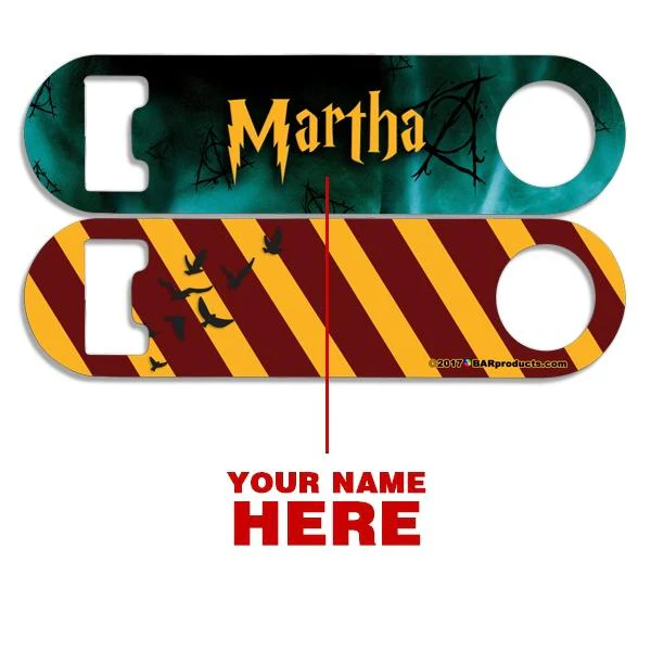 Add Your Name - Skinny Mini Bottle Opener - Magical - Image 2