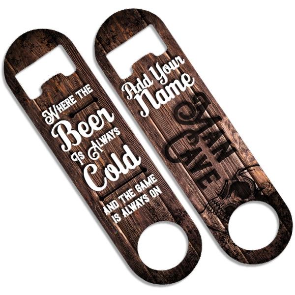 Add Your Name - Skinny Mini Bottle Opener - Man Cave