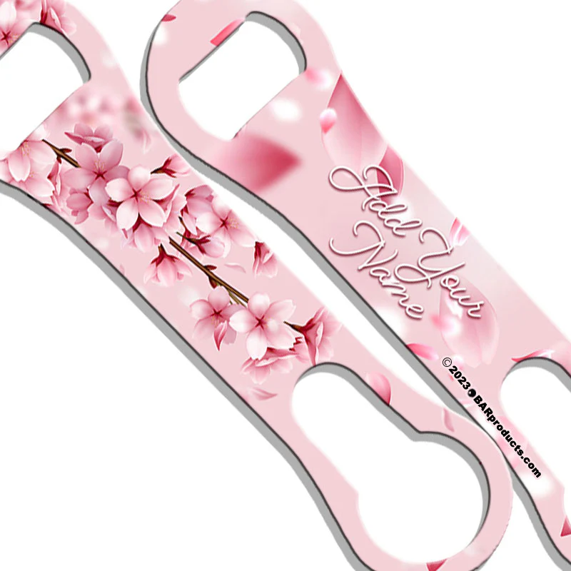 "ADD YOUR NAME" V-Rod® Bottle Opener – Cherry Blossom