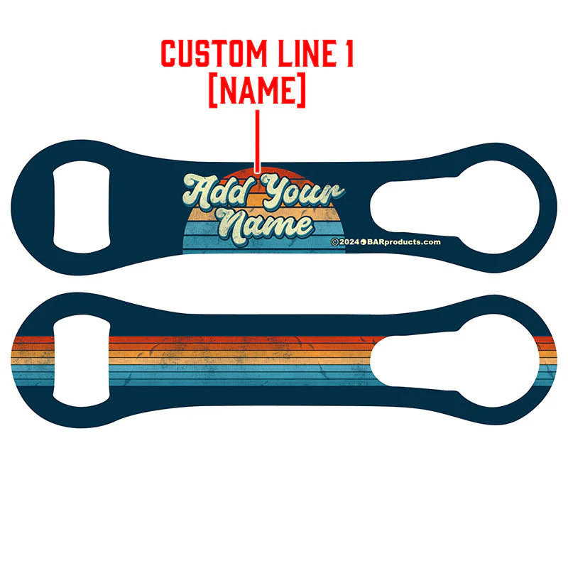 "ADD YOUR NAME" V-Rod® Bottle Opener – Retro - Image 2