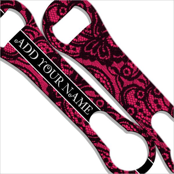 ADD YOUR NAME V-Rod® Bottle Opener – Sexy Lace - Image 3