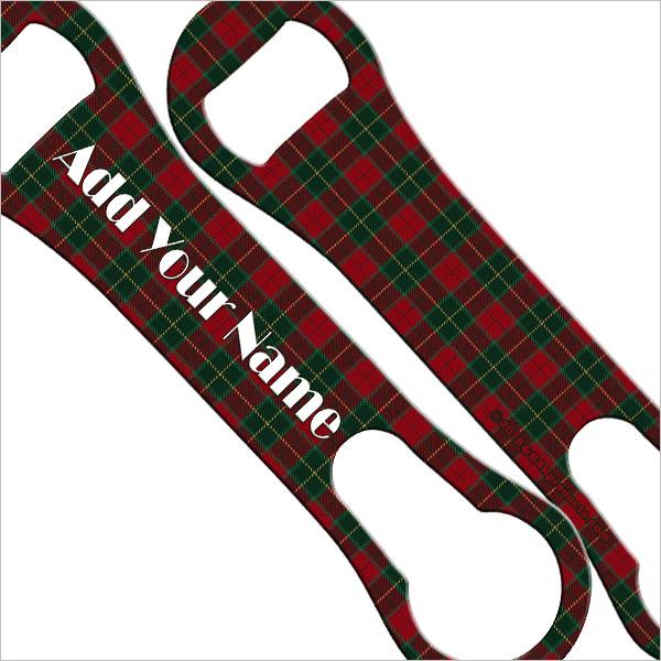 ADD YOUR NAME V-Rod® Bottle Opener – Winter Plaids - Image 4
