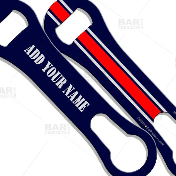ADD YOUR NAME V-Rod® Bottle Opener - Sports Theme (Several Colors Available) - Image 2