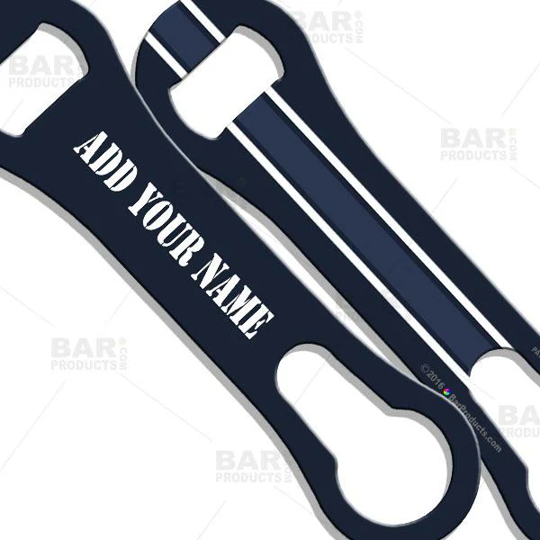 ADD YOUR NAME V-Rod® Bottle Opener - Sports Theme (Several Colors Available) - Image 5