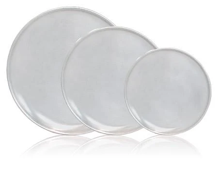 Aluminum Coupe Style Pizza Tray - Size Options - Image 2