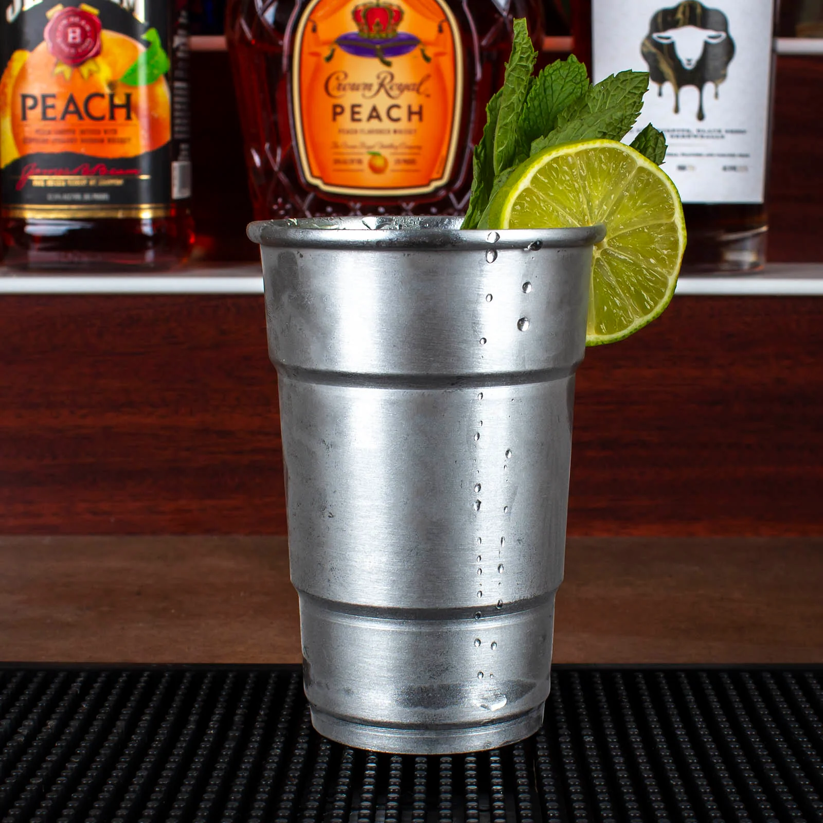Aluminum Single Wall Stackable Tumbler - 16 ounce - Image 2