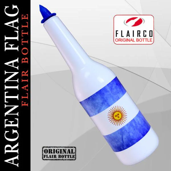Argentina Flag Kolorcoat™ Flair Bottle - 750ml