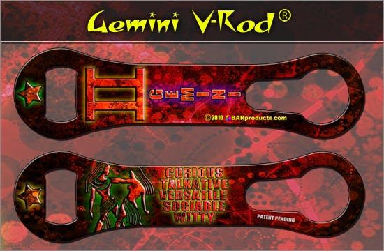 Astrological Series V-Rod® Bottle Opener / Pour Spout Remover - Image 2