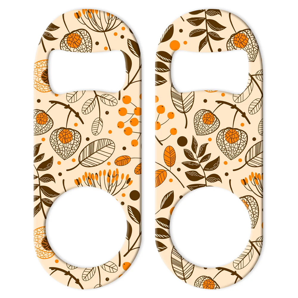 Autumn Pattern Mini Bottle Openers - Sold in Packs of 3 or Individually - Image 6