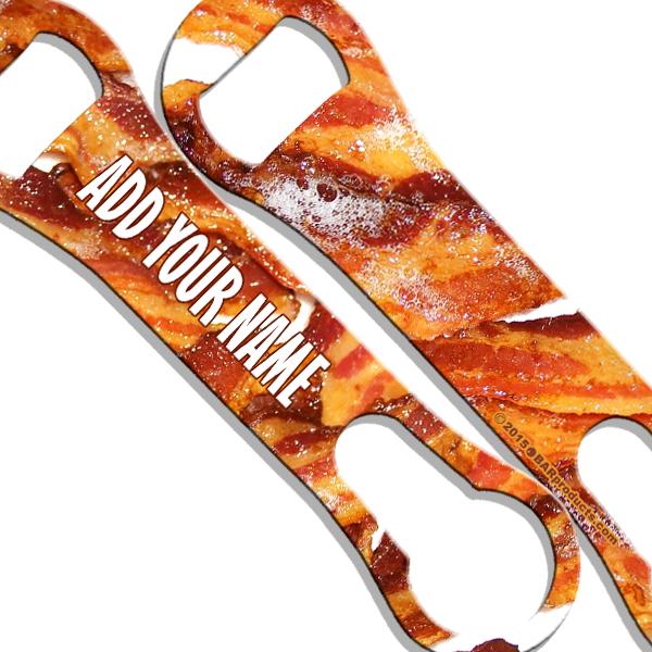 Bacon V-Rod® Bottle Opener - ADD YOUR NAME