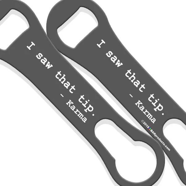 Bad Tip Karma V-Rod® Bottle Opener