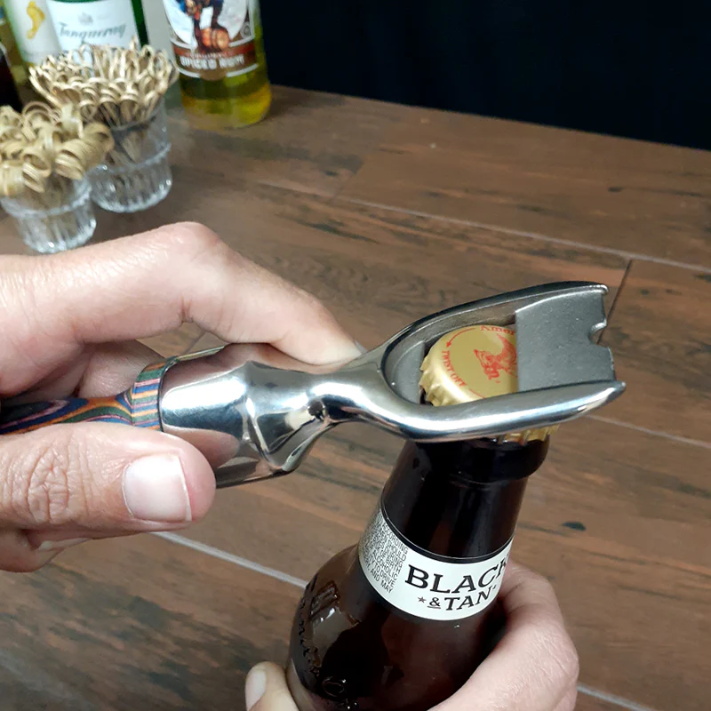 Bamboo Bottle Opener Rainbow  8.5" - Image 3