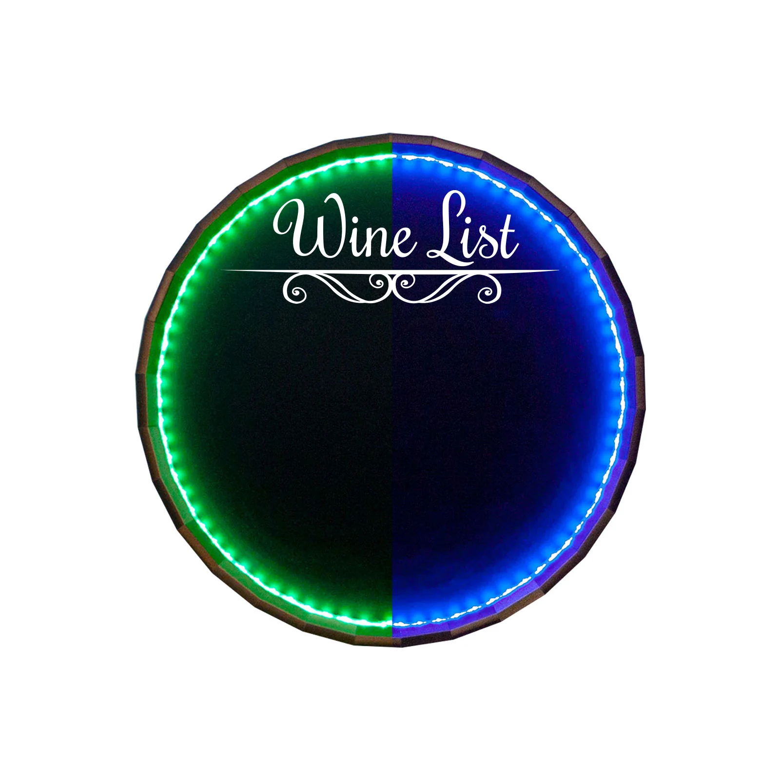 Bar & Menu LED Chalkboard Barrel Top Tavern Signs (Several Styles Available) - Image 4
