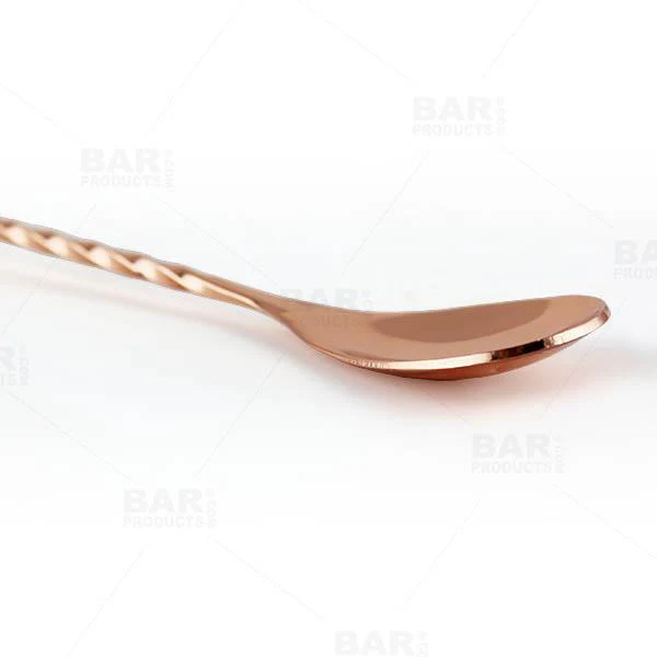 Bar Spoon - Tiki Butt Ku - Copper Plated - 40cm - Image 4
