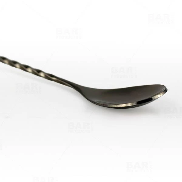 Bar Spoon - Tiki Butt Ku - Gun Metal Plated - 40cm - Image 4