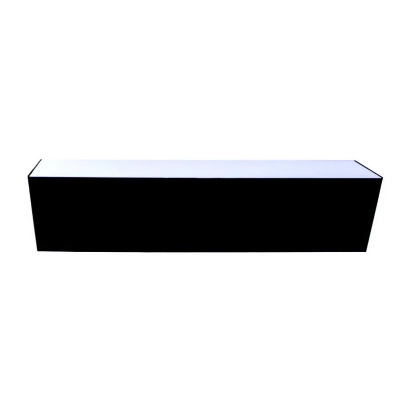 BarConic® Acrylic Bottle Shelf - 1 Step - Multi Colored Lights - Several Lengths