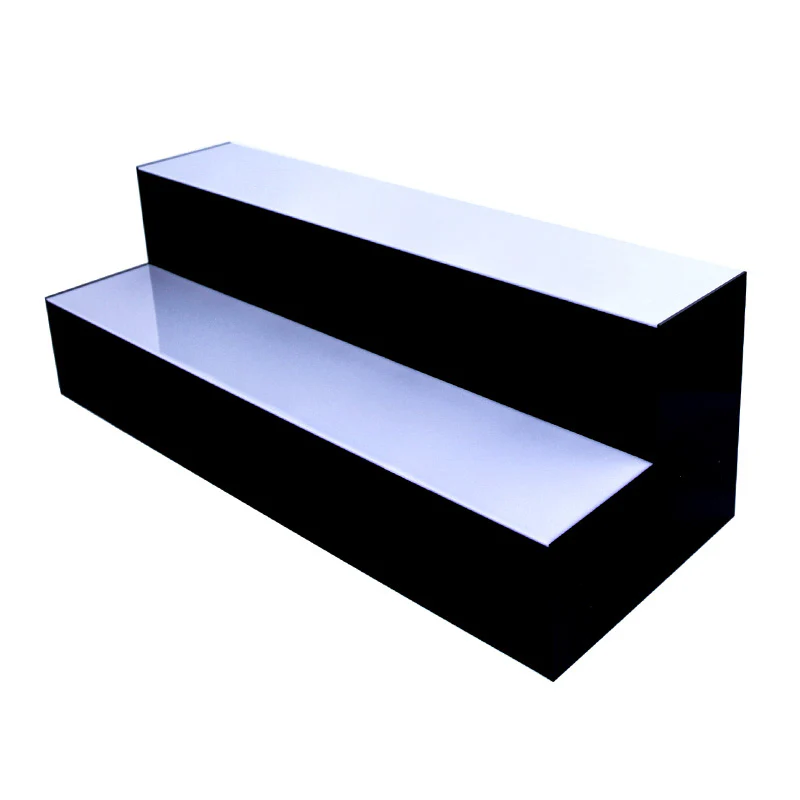 BarConic® Acrylic Bottle Shelf - 2 Step - Multi Colored Lights - Image 3