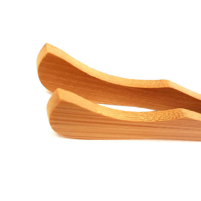 BarConic® Bamboo Curved Tongs - 7 in. - Image 4