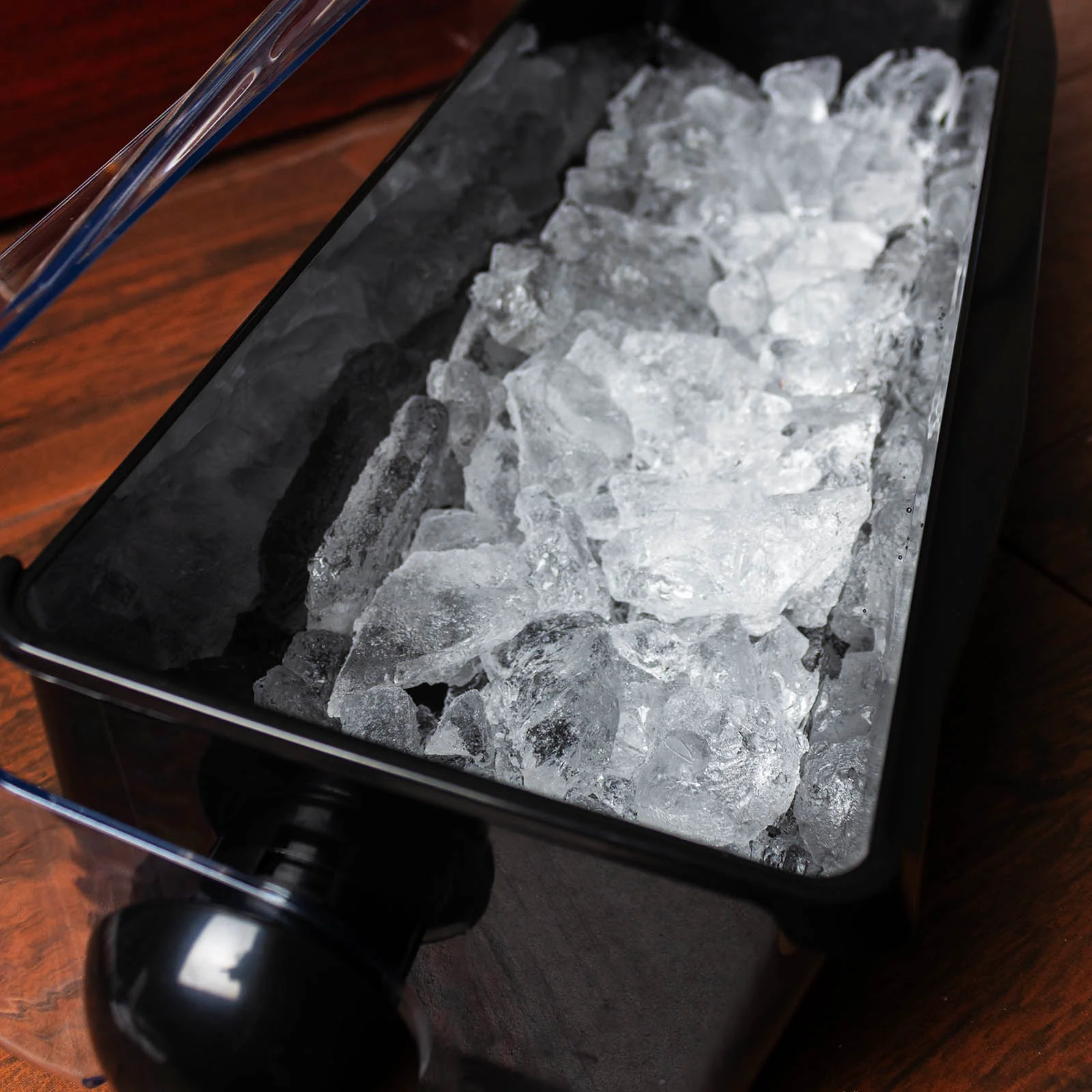 BarConic® Black Condiment Holder w/ 6 Pint Inserts & Ice compartment - Image 4