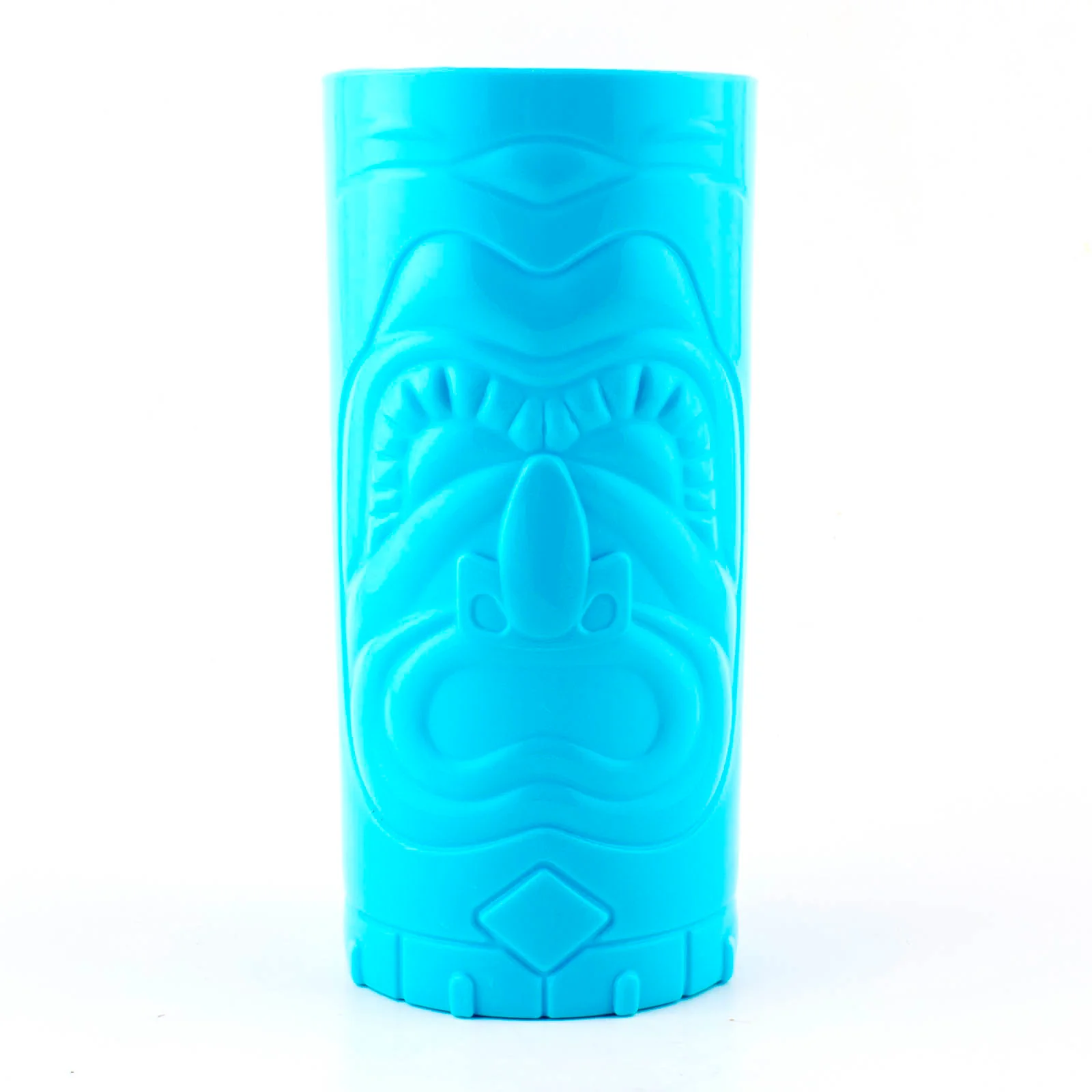 BarConic® Blue Plastic Tiki Cup - Extra Large - 26oz