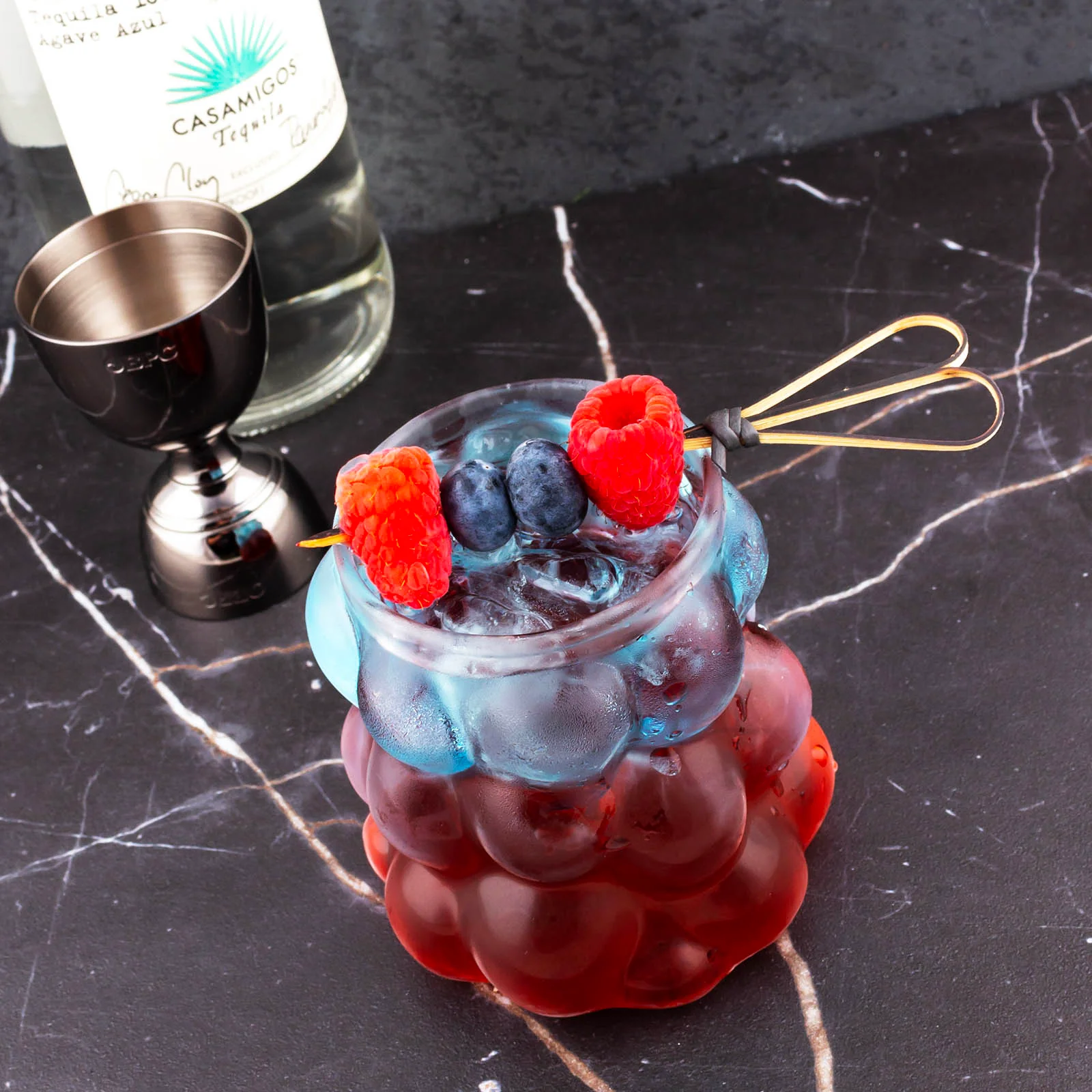 BarConic® Bubble Cocktail Glass - 11 ounce - Image 3