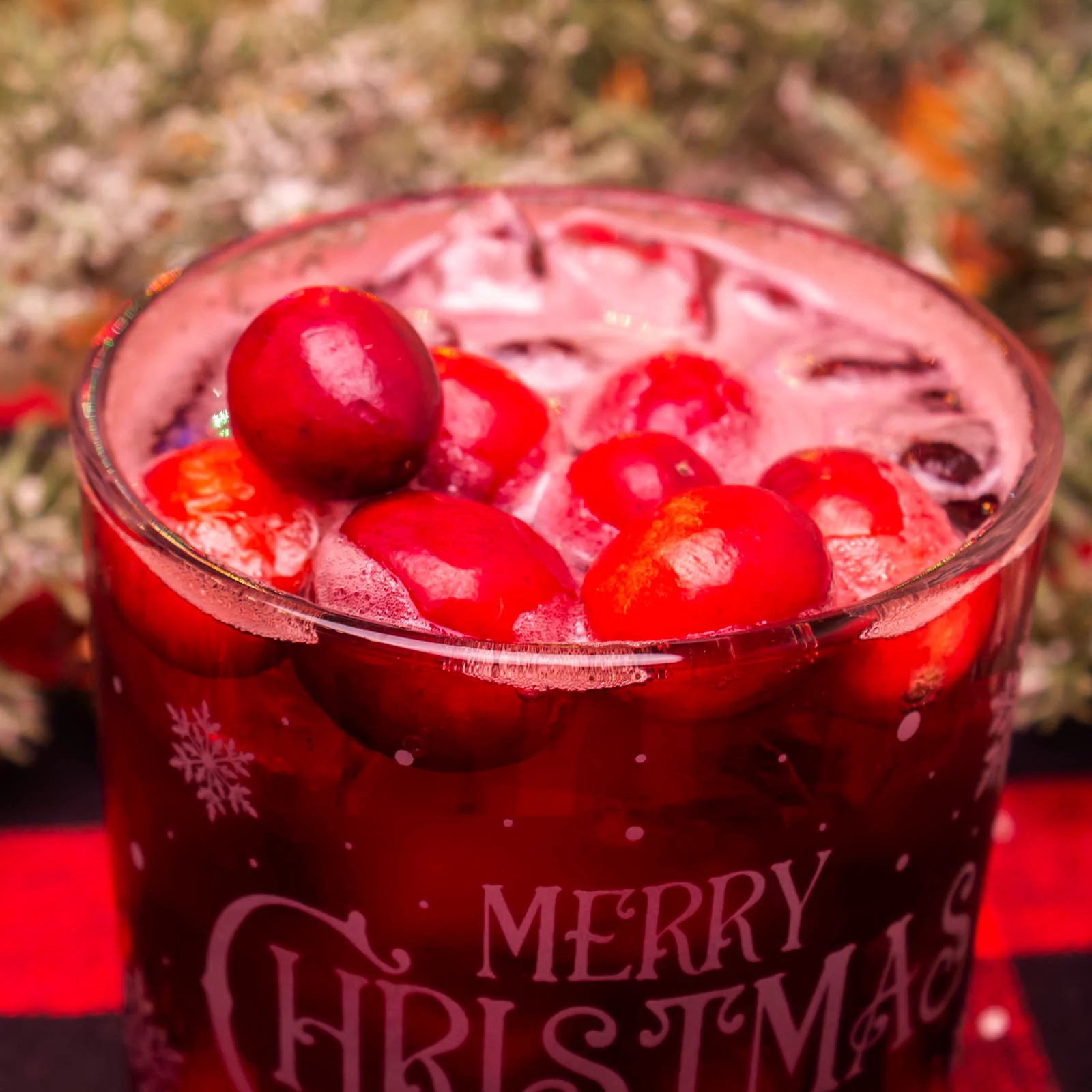 BARCONIC® CHRISTMAS COLLECTION - MERRY CHRISTMAS - GLASSWARE -10 OUNCE - Image 3
