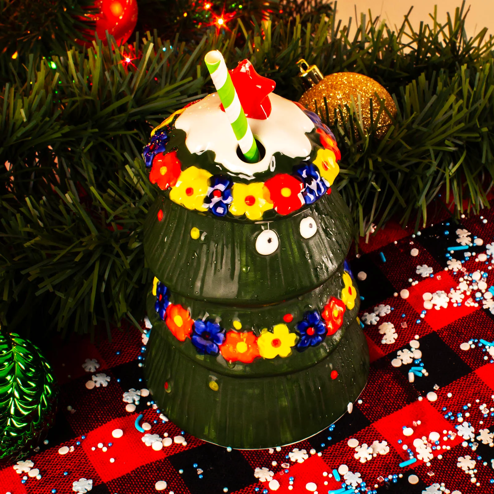BarConic® Christmas Tree - Tiki Drinkware - Image 4