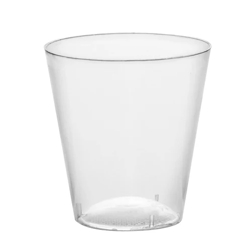 Barconic® Clear 2 oz. Plastic Shot Cups - Pack of 50