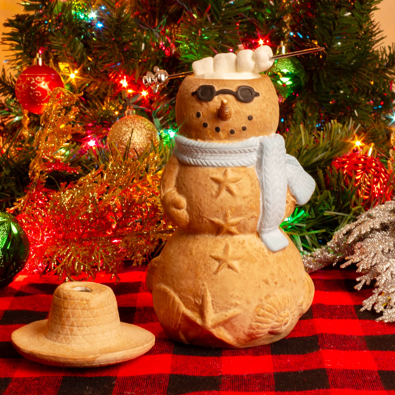 BarConic® Cocktail Pick - Snowman - Set of 4 - Image 4