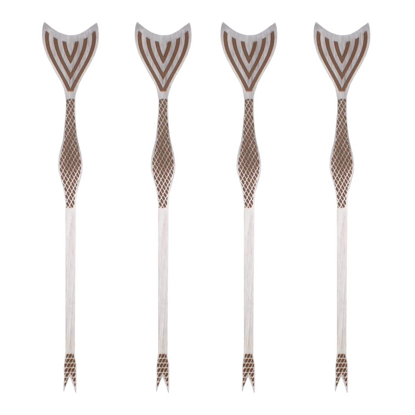 BarConic® Cocktail Picks - Mermaid Tail (4 pack)